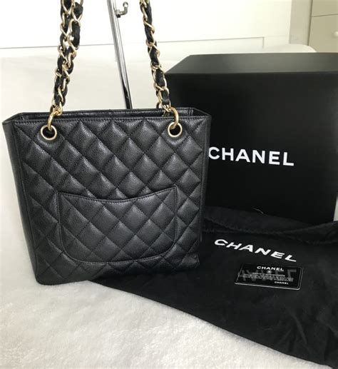 chanel pst tote price|chanel caviar petit shopping tote.